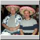 Ron and Dustin with their complimentary Sombreros from Chevy's. Looking sharp fellas.